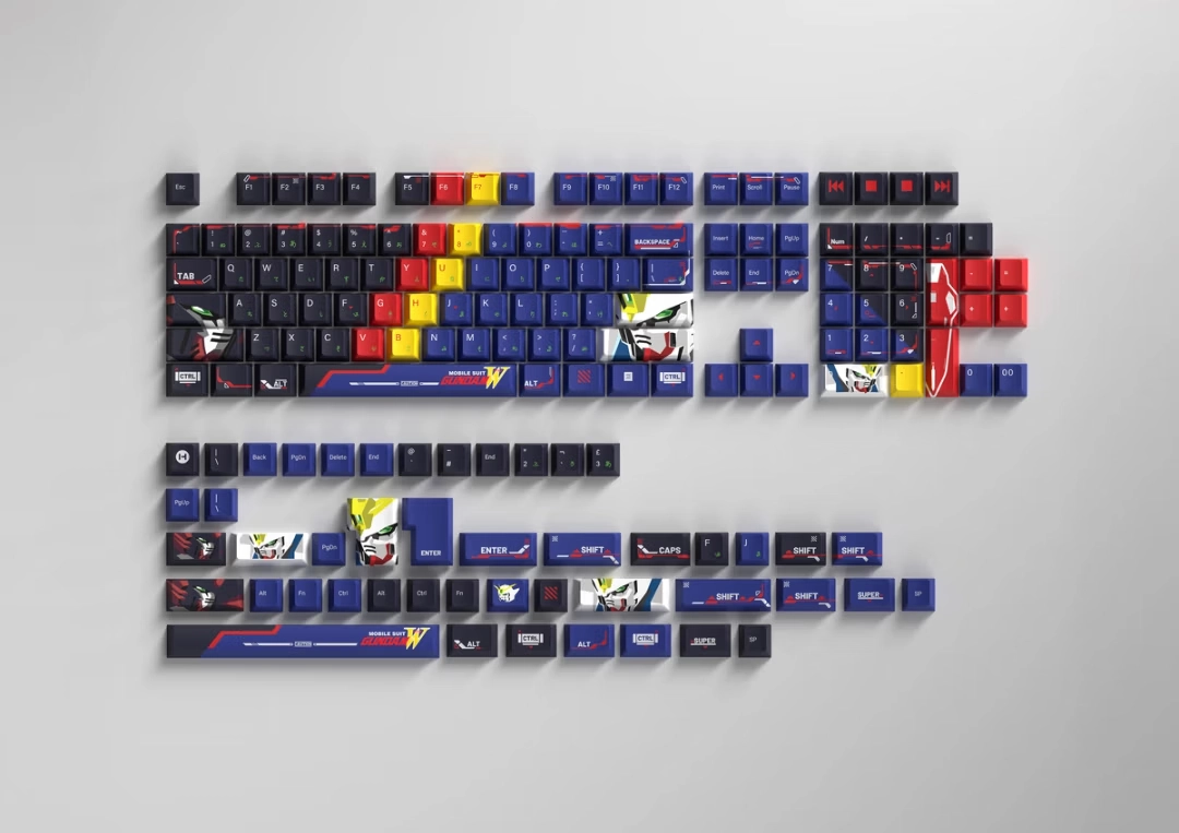 HYTE Gundam Wing Keycap Set【預計2026年Q4到貨】