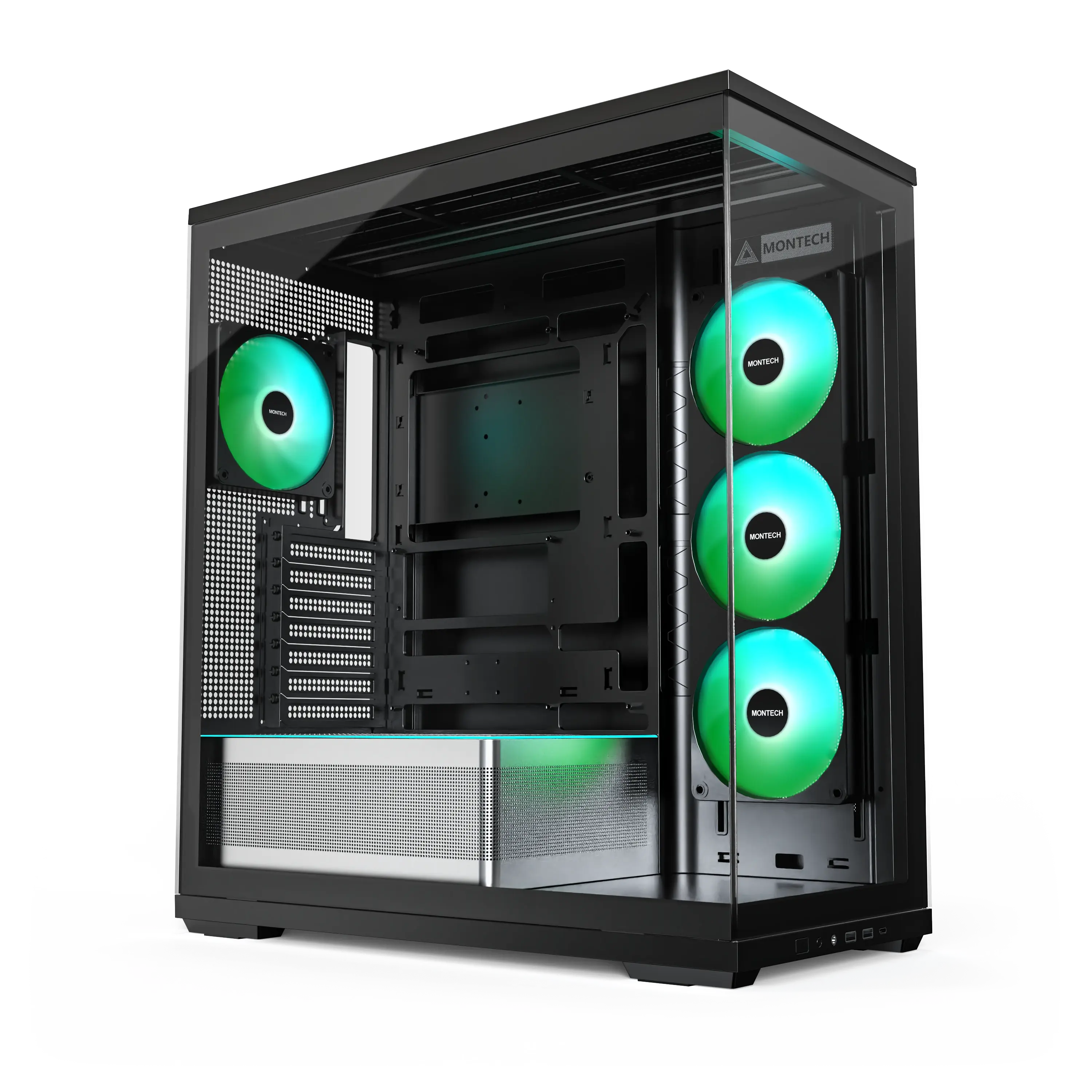 MONTECH TG3 ATX CASE BLACK
