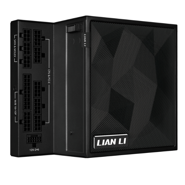LIAN LI EDGE V2 GOLD 850W ATX3.1 FULL MODULAR BLACK thumbnail 4