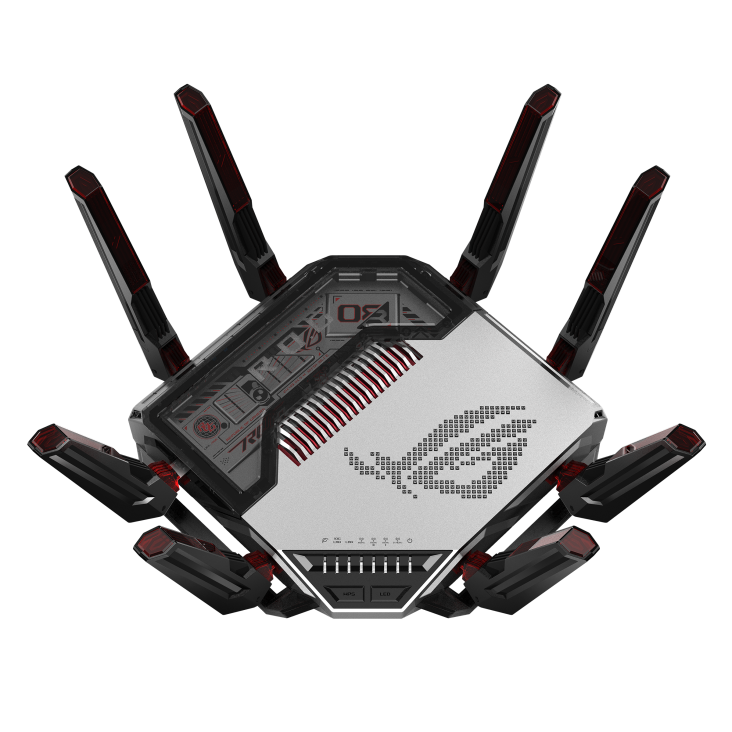 ASUS GT-BN98 QUAD BAND WIFI8 GAMING ROUTER thumbnail 2
